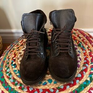 Antonio Maurizi St Moritz dark brown leather boots